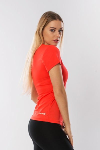 Pomarańczowy T-shirt damski TRECGIRL COOLTREC ORANGE https://www.trec.pl/media/catalog/product/3/_/3_16