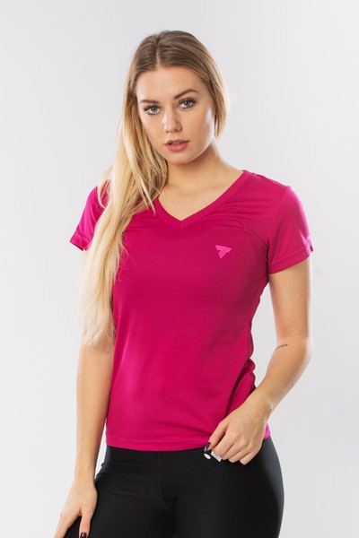 Różowy T-shirt damski TRECGIRL COOLTREC PURPLE Glowne