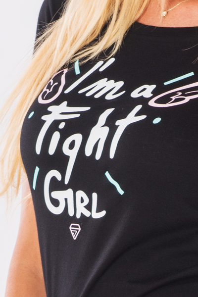 Czarny T-shirt damski z nadrukiem TRECGIRL FIGHT GIRL https://www.trec.pl/media/catalog/product/5/_/5_5.