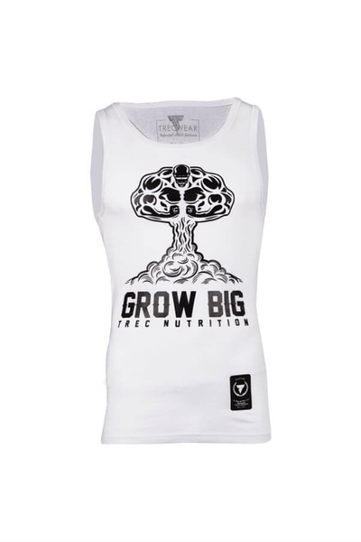 Biała koszulka na ramiączkach męska TANK TOP 004 GROW BIG WHITE https://www.trec.pl/media/catalog/product/t/s/tshi