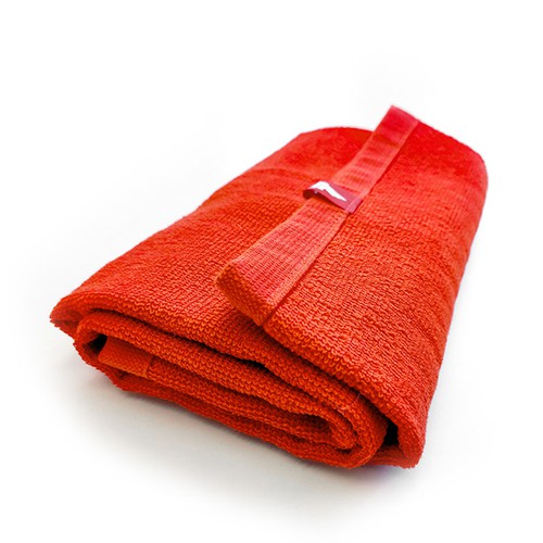 Pomarańczowy ręcznik TREC TEAM 002 #IMREADY