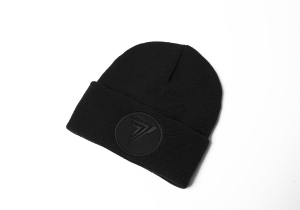 Czarna czapka zimowa T BLACK unisex Czarna czapka zimowa T BLACK 2
