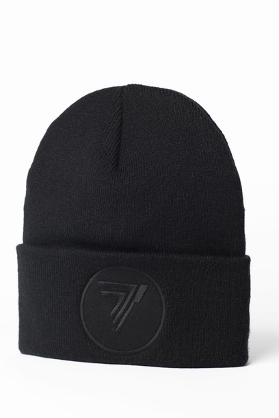 Czarna czapka zimowa T BLACK unisex