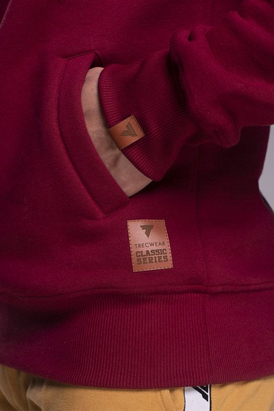 Bordowa męska bluza z kapturem HOODIE CLASSIC MAROON https://www.trec.pl/media/catalog/product/t/w/tw_h