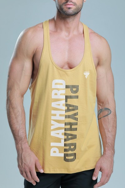 Beżowa koszulka na ramiączkach męska STRINGER STRIPE BEIGE https://www.trec.pl/media/catalog/product/t/w/tw_s