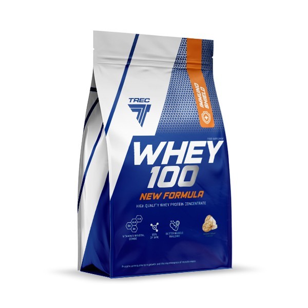 Białko WHEY 100 NEW FORMULA  - wspierające odporność