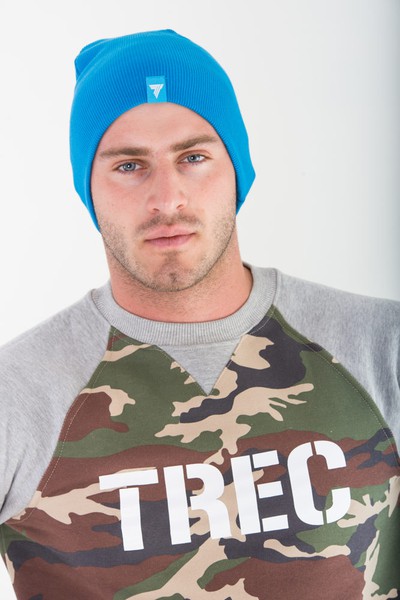 Błękitna czapka zimowa męska TREC Glowne