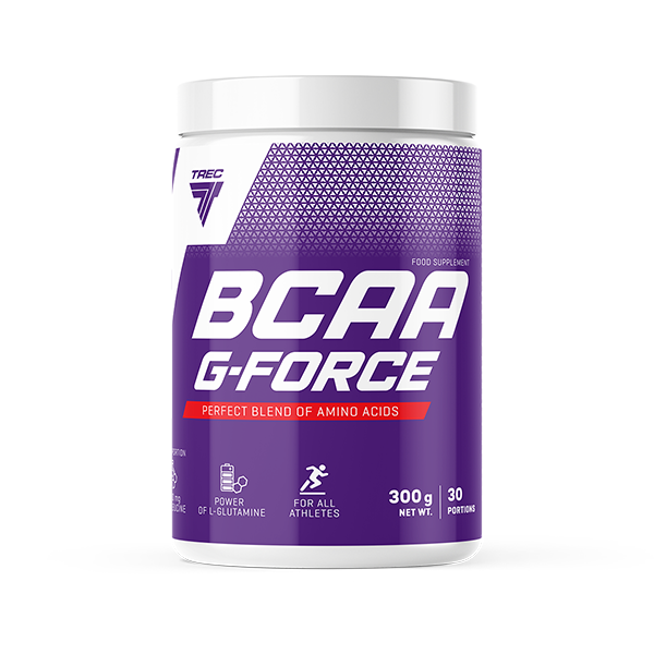 None BCAA G-FORCE | BCAA i L-glutamina w proszku BCAA G-FORCE 300 g