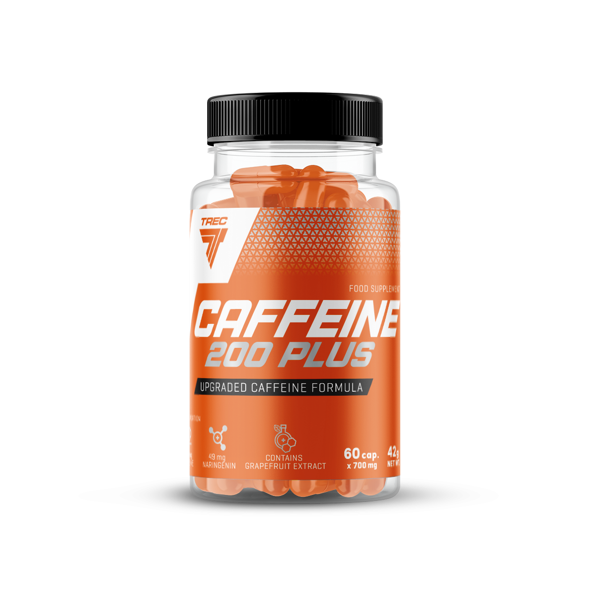 Kofeina w kapsułkach CAFFEINE 200 PLUS CAFFEINE 200 PLUS