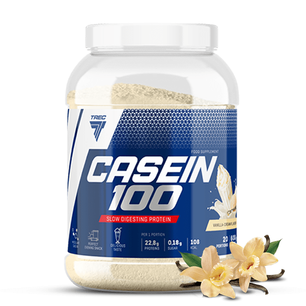 Kazeina CASEIN 100 - idealne białko na noc CASEIN 100