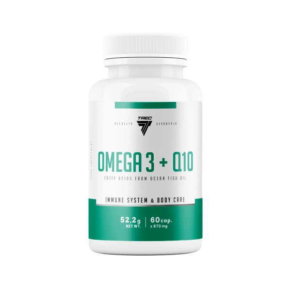 OMEGA 3 + Q10 - kwasy tłuszczowe omega-3 z koenzymem Q10 OMEGA 3 + Q10 no bg