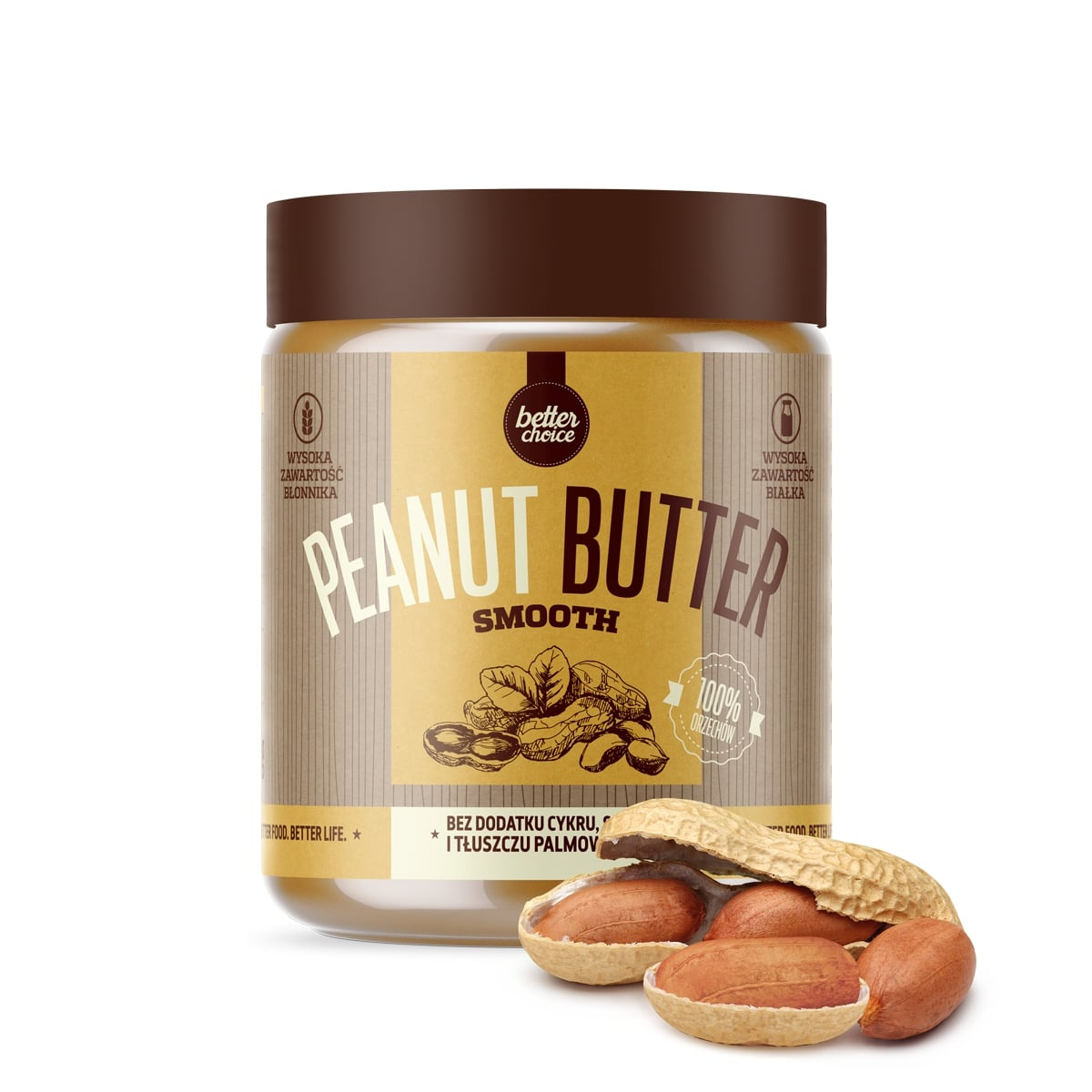 100% Peanut Butter Smooth Glowne