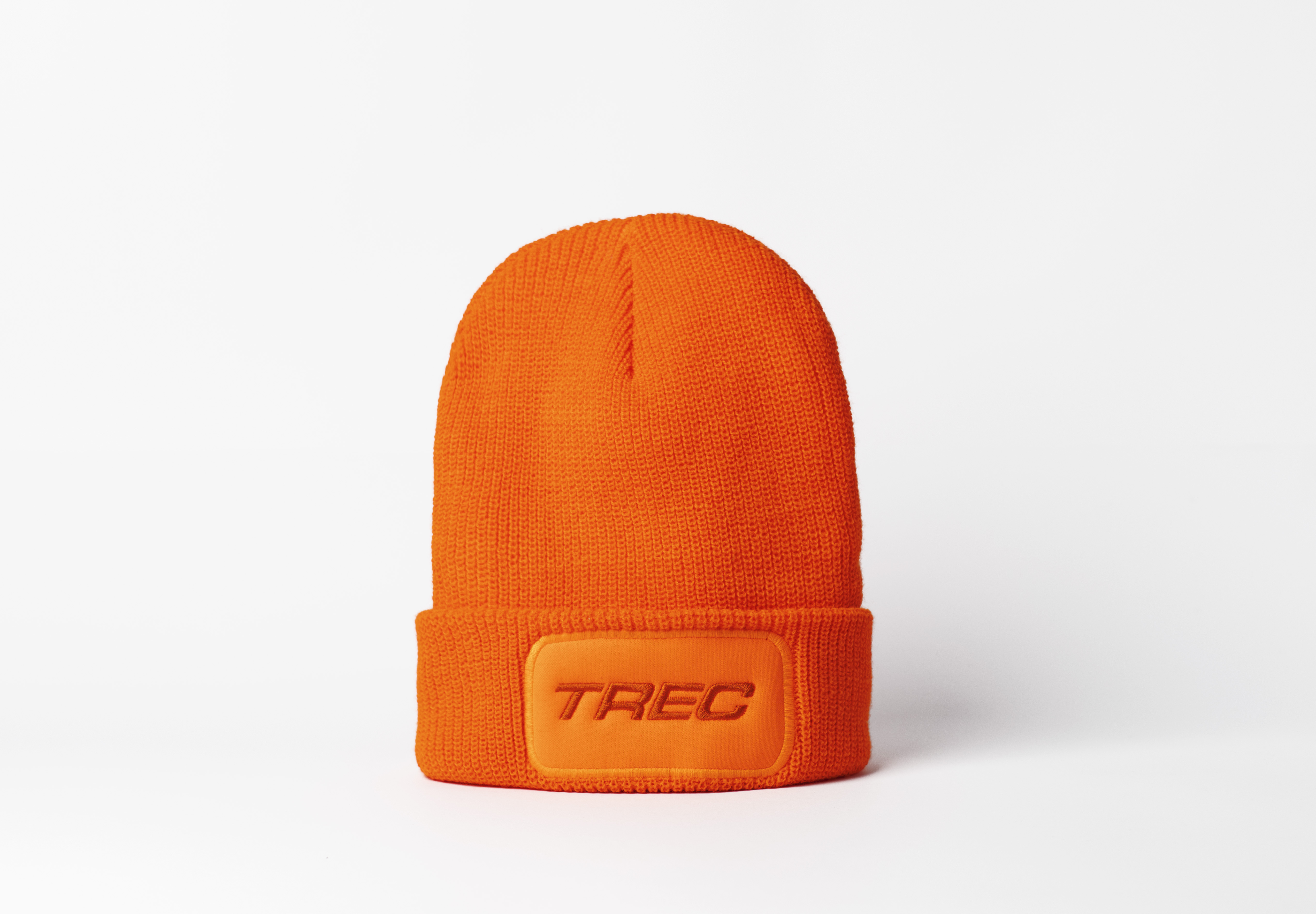 TrecWear 2021 Pomarańczowa czapka zimowa TREC NEON ORANGE unisex Pomarańczowa czapka zimowa TREC NEON ORANGE unisex