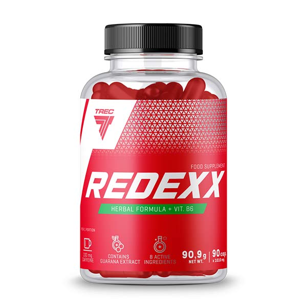 REDEXX - ziołowy spalacz tłuszczu w kapsułkach REDEXX