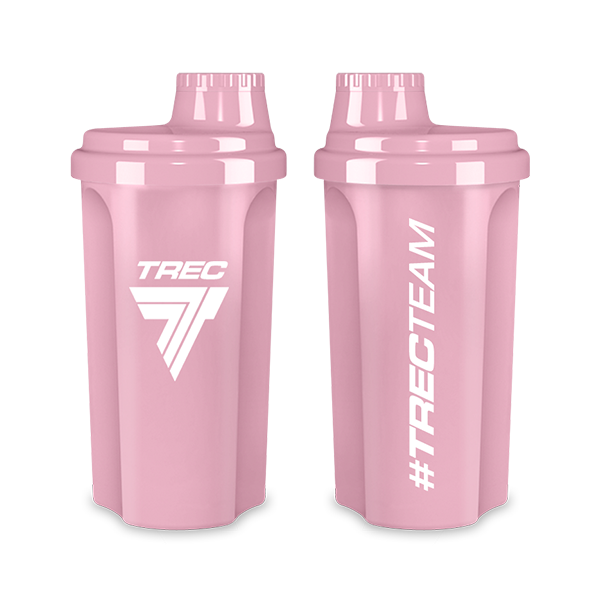 Sprzęt sportowy Różowy shaker TREC TEAM 0,7 L Różowy shaker TREC TEAM 0,7 L