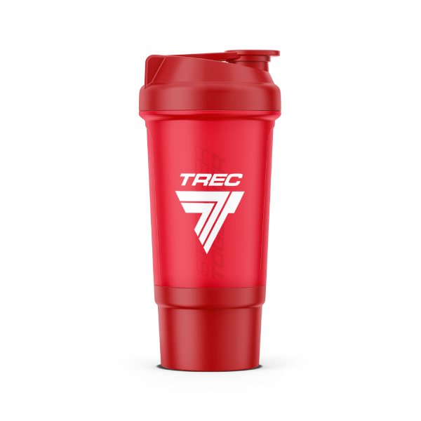 None Czerwony shaker 0,5 L RED STRONGER TOGETHER Glowne