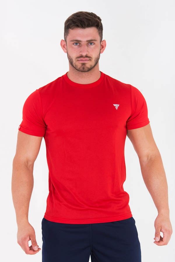 None Czerwony T-shirt męski T-SHIRT COOLTREC 005 RED Glowne