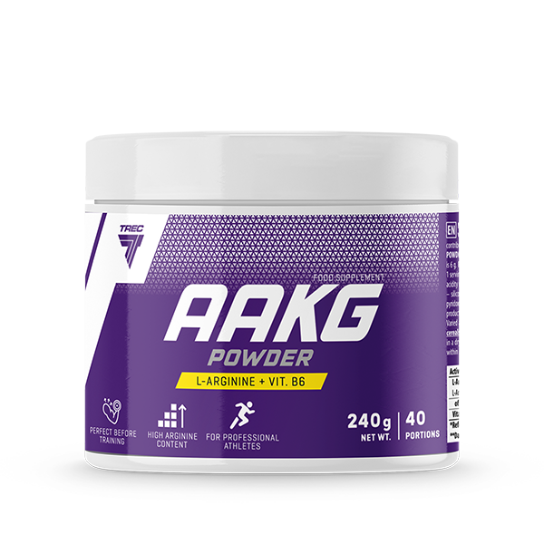 Trec AAKG POWDER – AAKG z witaminą B6 w proszku AAKG POWDER