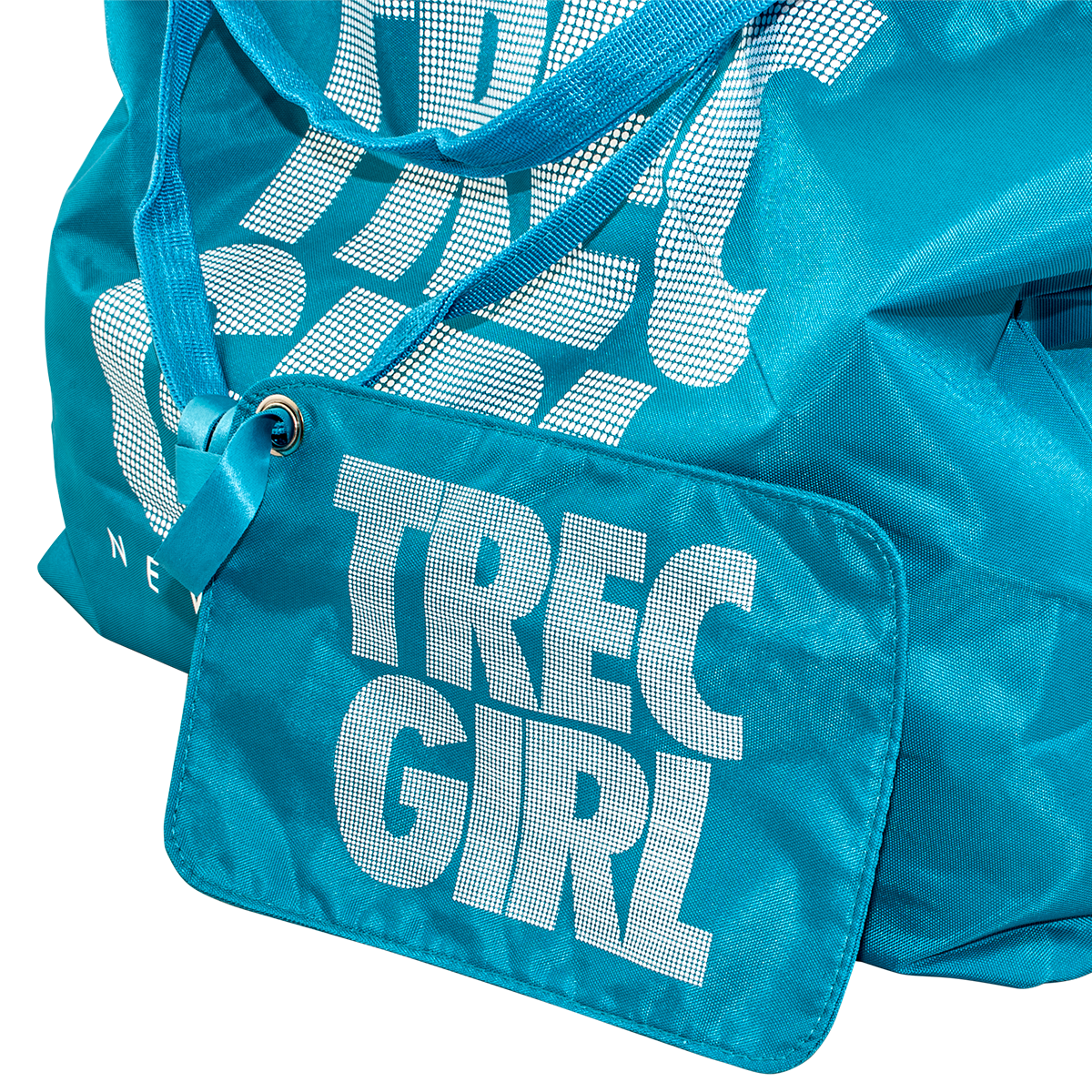 Neonowa błękitna torba sportowa TREC GIRL Glowne