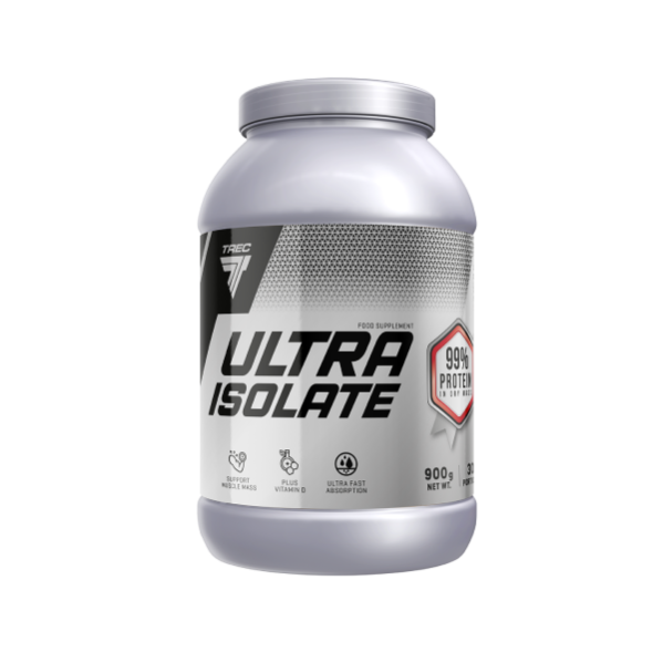 Trec Białko ULTRA ISOLATE - izolat białka serwatkowego z witaminą D ULTRA ISOLATE