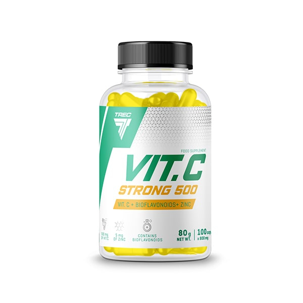 VIT. C STRONG 500 – 500 mg witaminy C w kapsułce VIT. C STRONG 500