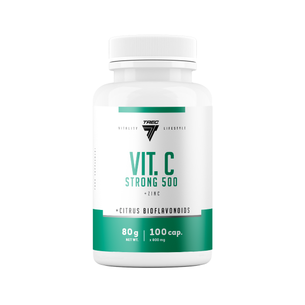 Trec Vitality VIT. C STRONG 500 – 500 mg witaminy C w kapsułce VITAMIN C STRONG 500