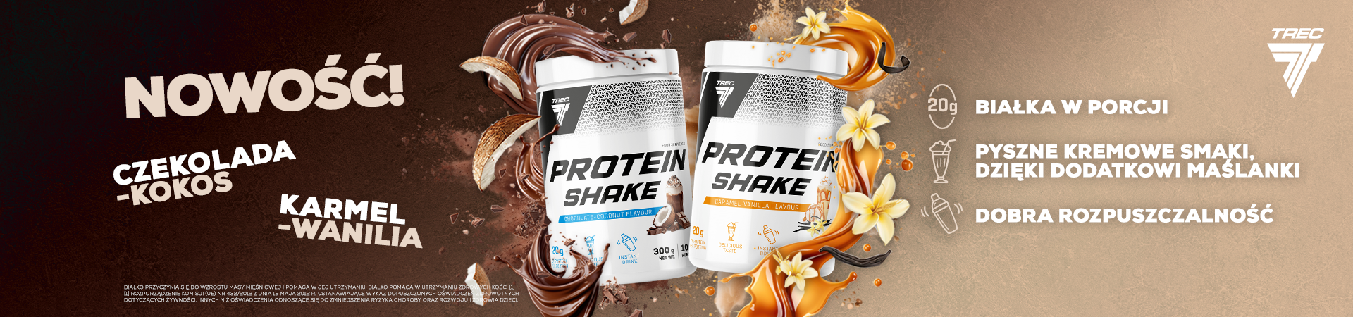 NOWOŚĆ! PYSZNY SHAKE!